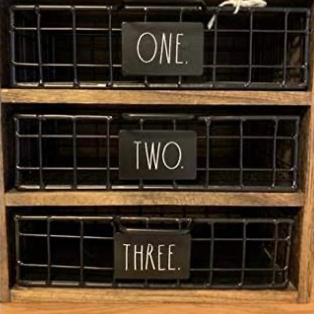 Rae Dunn desk organizer